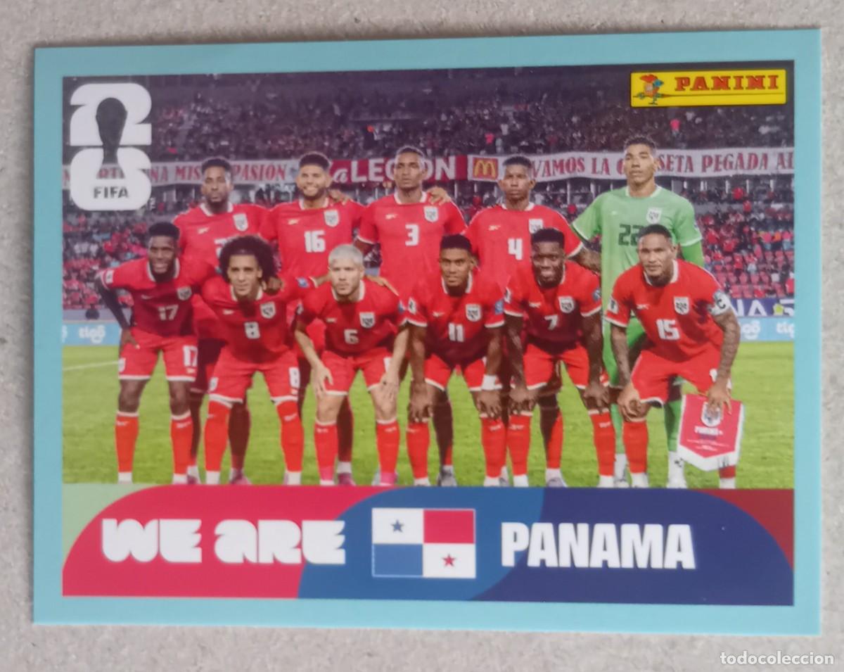 Cromos de f&uacute;tbol: Figurina Panini 2026 Cromo World Cup Usa Mundial 2026 squadra alineaci&oacute;n team Panama n PAN 13