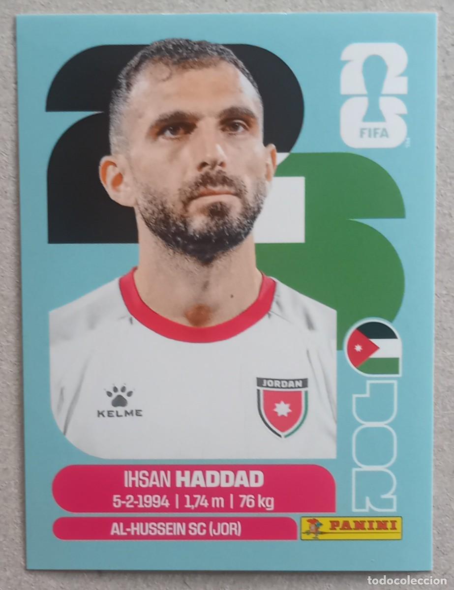 Figurine di Calcio: Figurina Panini 2026 Cromo World Cup Usa Mundial 2026 Ihsan Addad Jordan n JOR 3