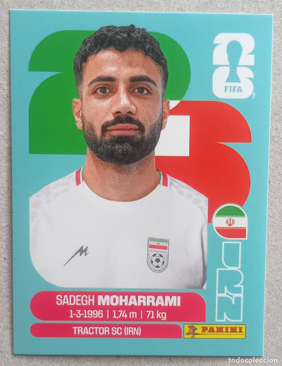 Cromos de f&uacute;tbol: Figurina Panini 2026 Cromo World Cup Usa Mundial 2026 Sadegh Moharrami Iran n IRN 9