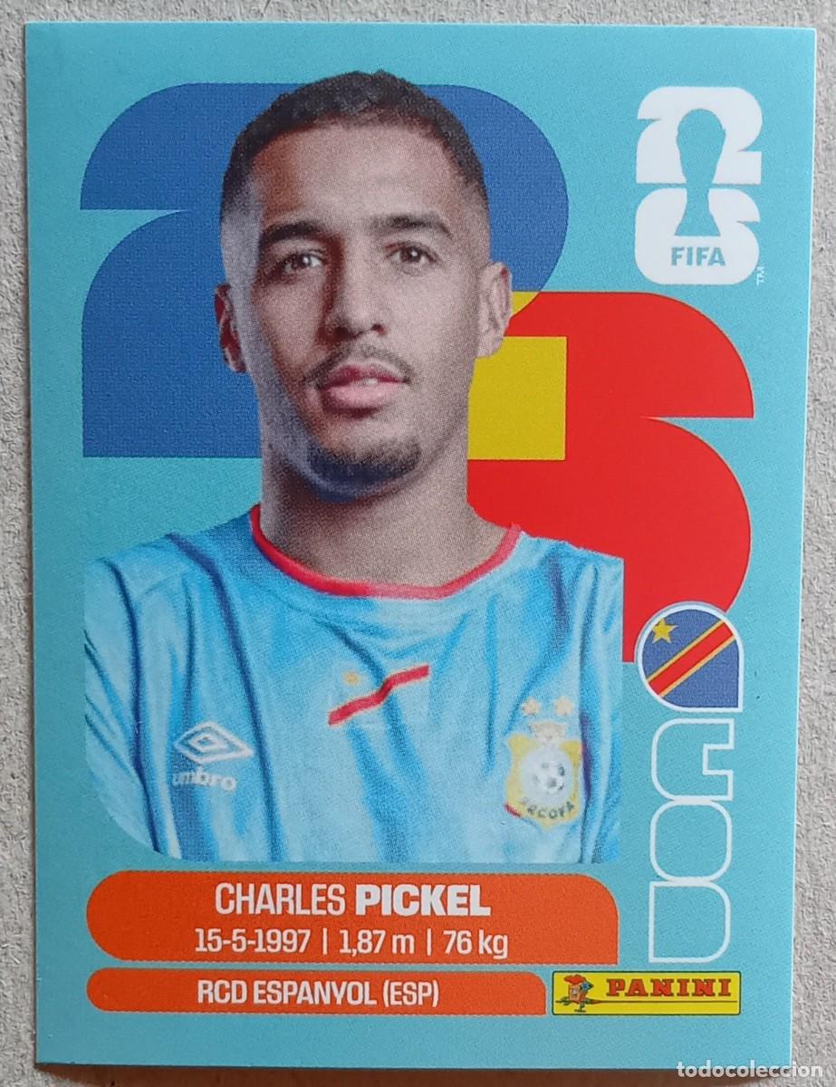 Cromos de f&uacute;tbol: Figurina Panini 2026 Cromo World Cup Usa Mundial 2026 Charles Pickel Congo n COD 8