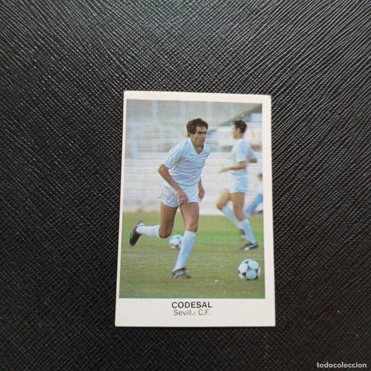 Fu&szlig;ball-Sticker: CODESAL SEVILLA CANO 1983 1984 CROMO FUTBOL 83 84 LIGA - DESPEGADO - A25 PG34 FICHAJE 21