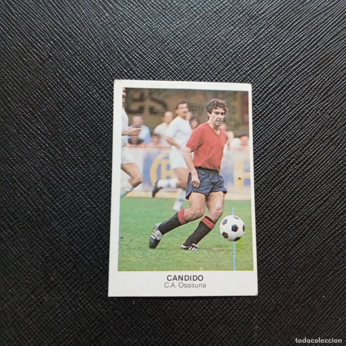 Cromos de f&uacute;tbol: CANDIDO OSASUNA CANO 1983 1984 CROMO FUTBOL 83 84 LIGA - DESPEGADO - A25 PG34 FICHAJE 25