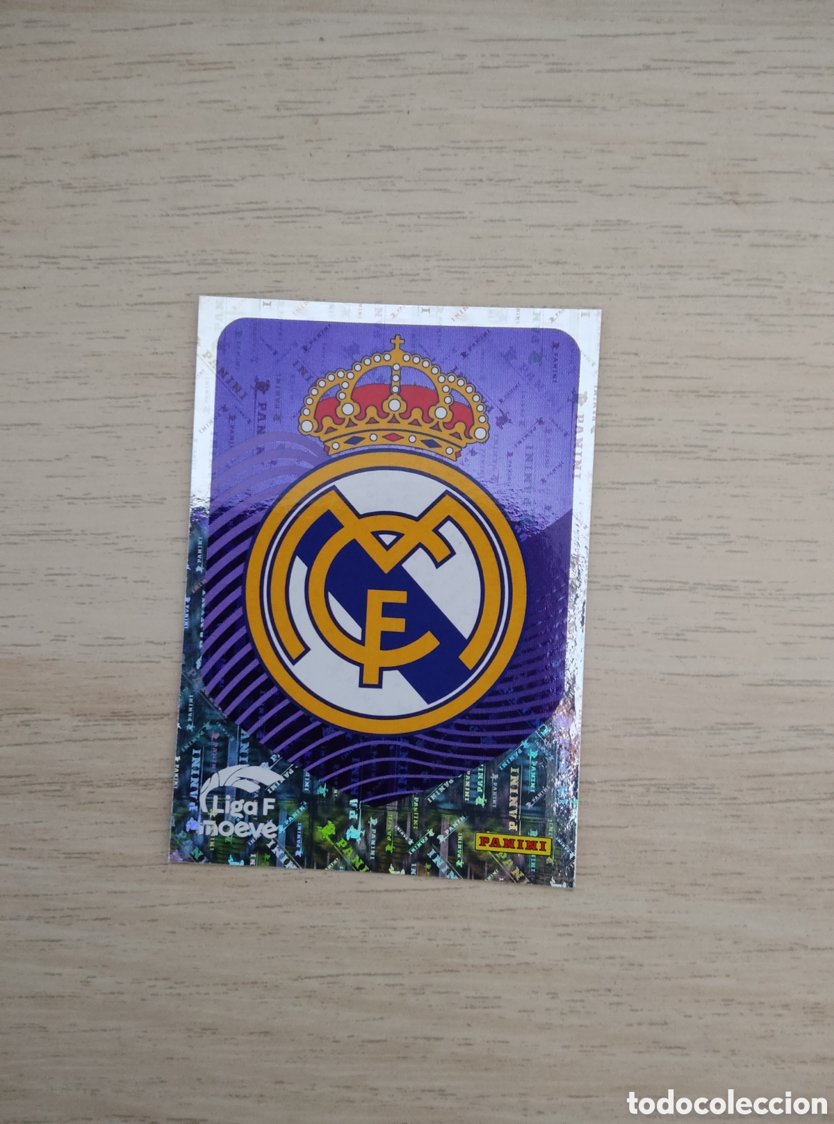 Cromos de f&uacute;tbol: 262 ESCUDO REAL MADRID LIGA F 2025 2026