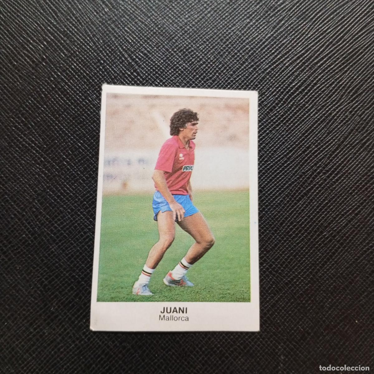 Cromos de f&uacute;tbol: JUANI MALLORCA CANO 1983 1984 CROMO FUTBOL 83 84 LIGA - DESPEGADO - A25 PG35 FICHAJE 29