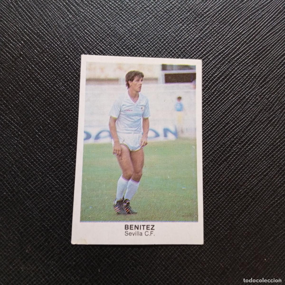 Cromos de f&uacute;tbol: BENITEZ SEVILLA CANO 1983 1984 CROMO FUTBOL 83 84 LIGA - DESPEGADO - A25 PG35 FICHAJE 30