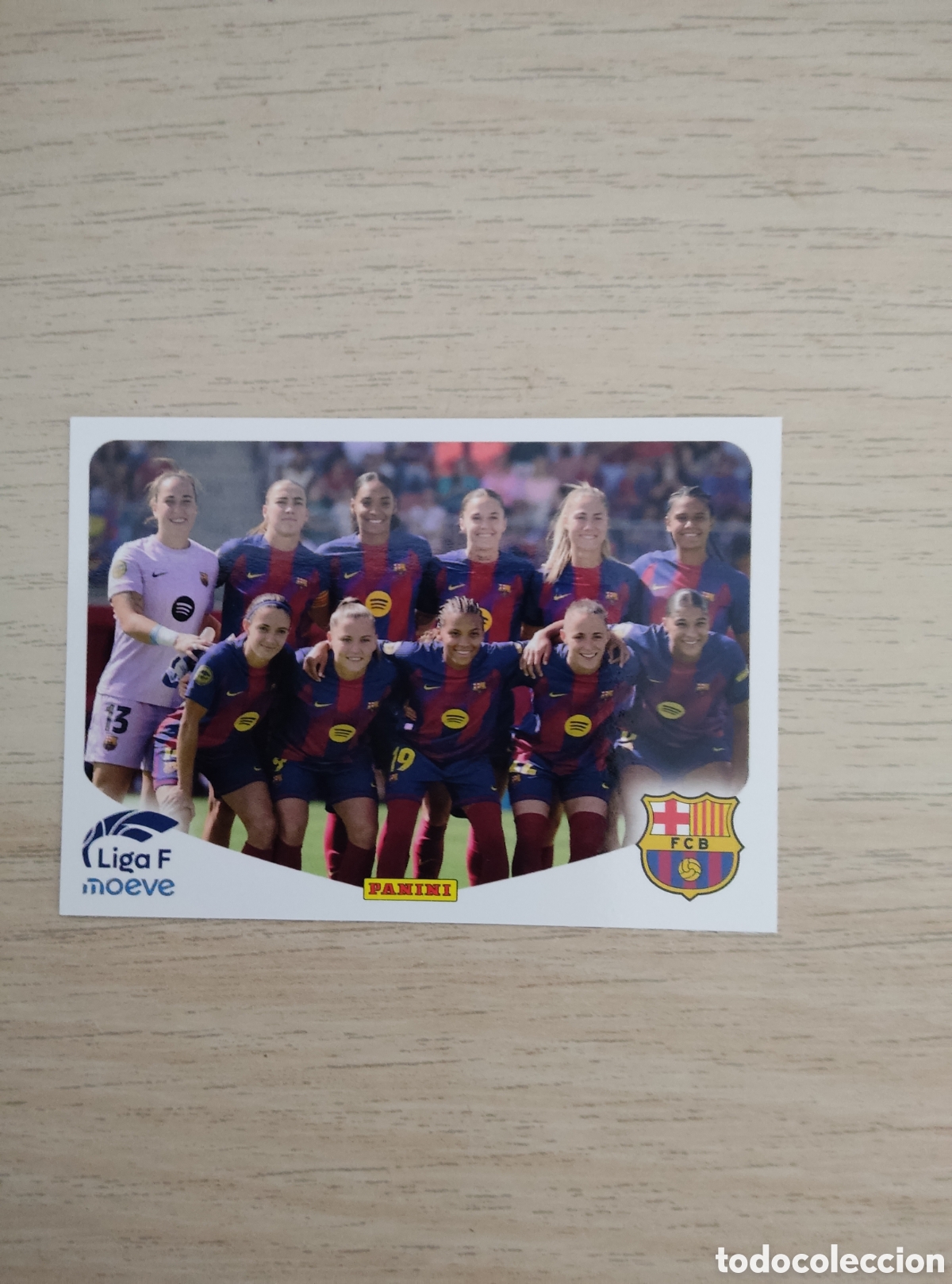 Cromos de f&uacute;tbol: 83 PLANTILLA BARCELONA LIGA F 2025 2026