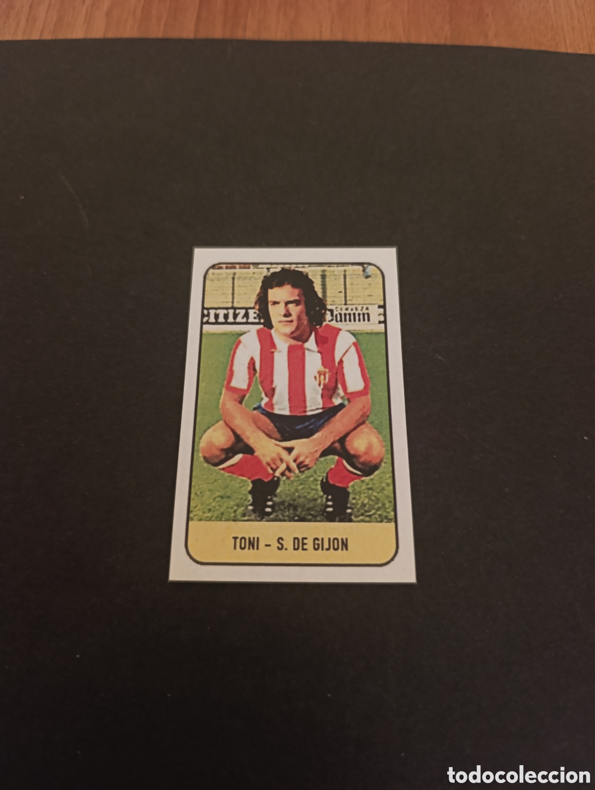 Cromos de f&uacute;tbol: Cromo Toni Sporting de Gij&oacute;n Liga Este 78 79, ampliaci&oacute;n de la colecci&oacute;n.