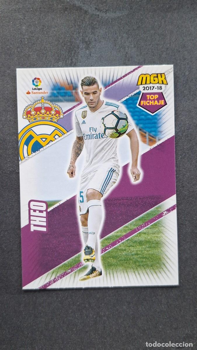 Cromos de f&uacute;tbol: L1 THEO REAL MADRID 397 TOP FICHAJE PANINI MEGACRACKS 2017 2018 17 18