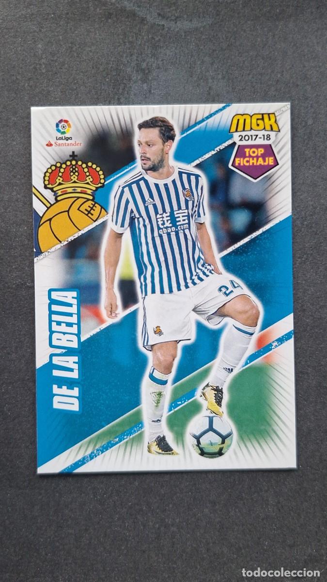 Cromos de f&uacute;tbol: L1 DE LA BELLA REAL SOCIEDAD 453 TOP FICHAJE PANINI MEGACRACKS 2017 2018 17 18