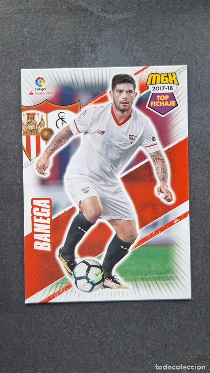 Cromos de f&uacute;tbol: L1 BANEGA SEVILLA F. C. 478 TOP FICHAJE PANINI MEGACRACKS 2017 2018 17 18