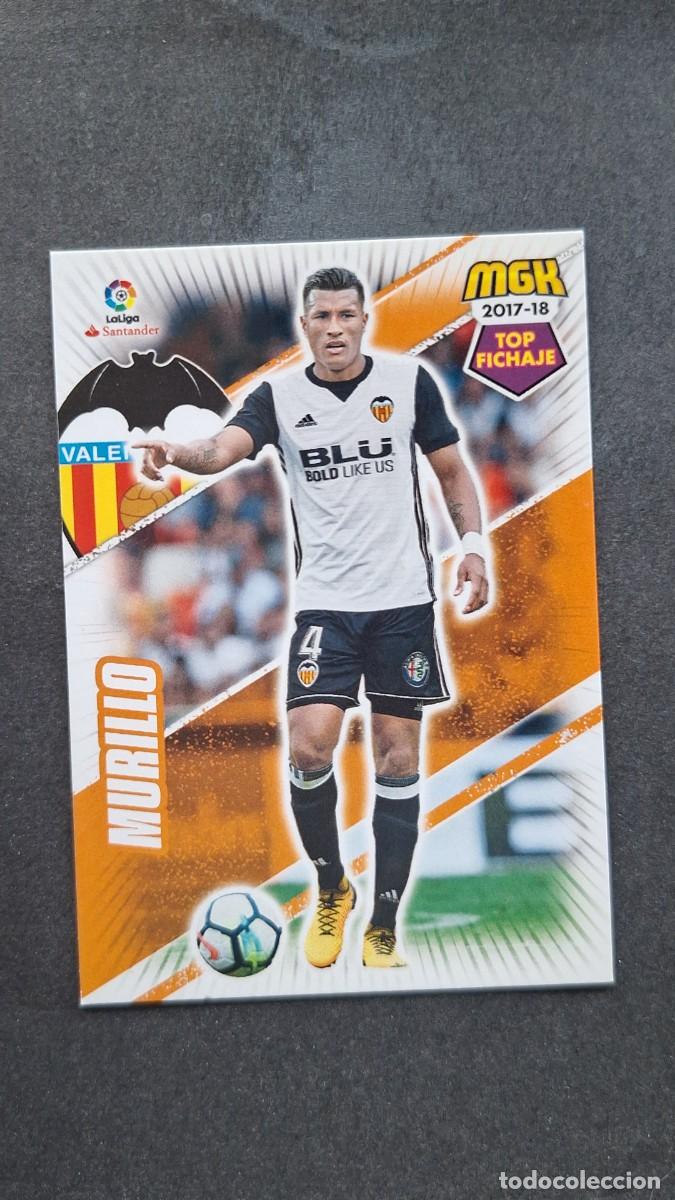 Fu&szlig;ball-Sticker: L1 MURILLO VALENCIA C. F. 505 TOP FICHAJE PANINI MEGACRACKS 2017 2018 17 18