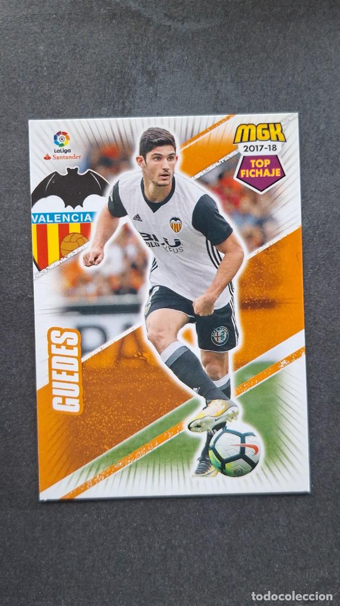 Fu&szlig;ball-Sticker: L1 GUEDES VALENCIA C. F. 507 TOP FICHAJE PANINI MEGACRACKS 2017 2018 17 18