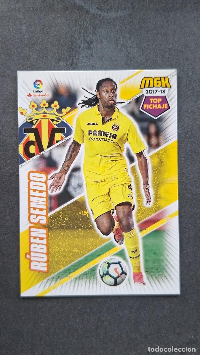 Fu&szlig;ball-Sticker: L1 RUBEN SEMEDO VILLARREAL C. F. 532 TOP FICHAJE PANINI MEGACRACKS 2017 2018 17 18