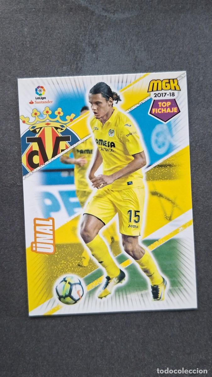 Fu&szlig;ball-Sticker: L1 &Uuml;NAL VILLARREAL C. F. 533 TOP FICHAJE PANINI MEGACRACKS 2017 2018 17 18