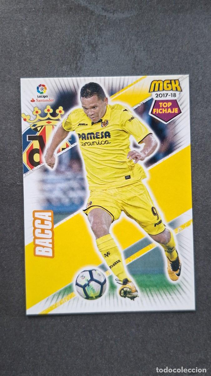 Fu&szlig;ball-Sticker: L1 BACCA VILLARREAL C. F. 534 TOP FICHAJE PANINI MEGACRACKS 2017 2018 17 18