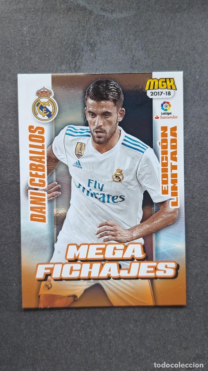 Cromos de Futebol: L1 DANI CEBALLOS REAL MADRID 398B MEGA FICHAJE EDICION LIMITADA PANINI MEGACRACKS 2017 2018 17 18