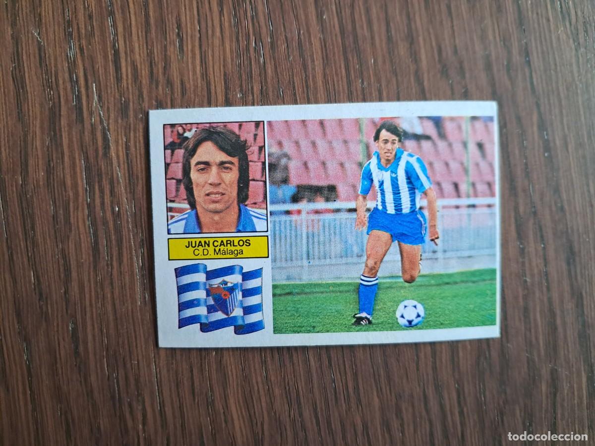 Cromos de f&uacute;tbol: cromo de futbol, edic. Este, liga 82-83, Juan Carlos, C.D. M&aacute;laga. sin pegar