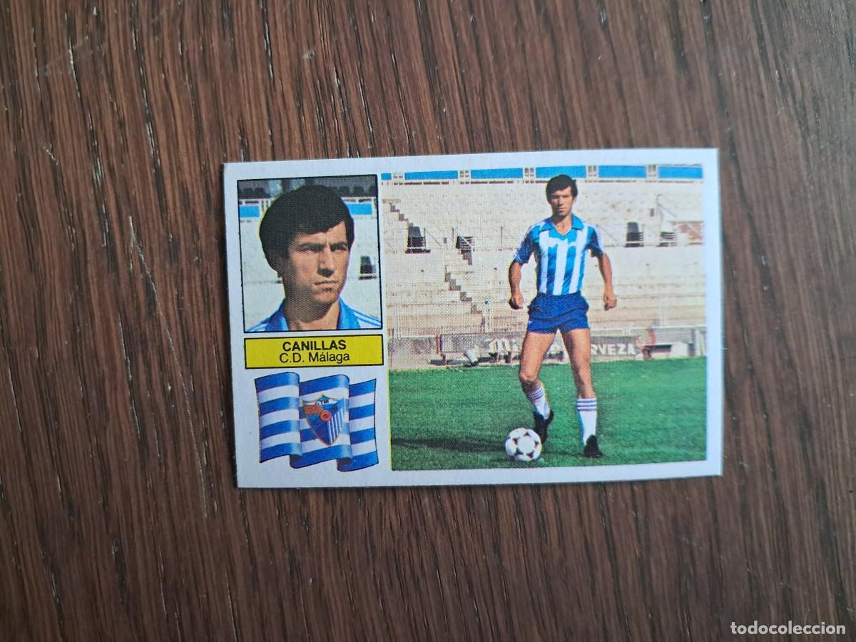 Cromos de f&uacute;tbol: cromo de futbol, edic. Este, liga 82-83, Canillas, C.D. M&aacute;laga. sin pegar