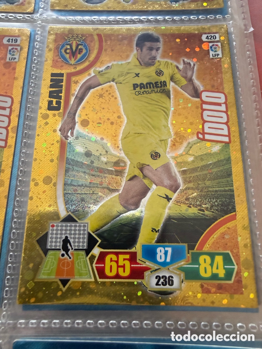 Cromos de f&uacute;tbol: ADRENALYN XL. 2013-14. CANI. &Iacute;DOLO
