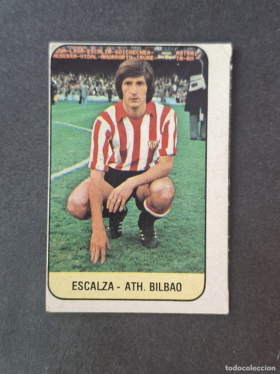 Cromos de f&uacute;tbol: L3 ESCALZA ATHLETIC CLUB DE BILBAO LIGA ESTE 1978 1979 78 79 DESPEGADO RECUPERADO