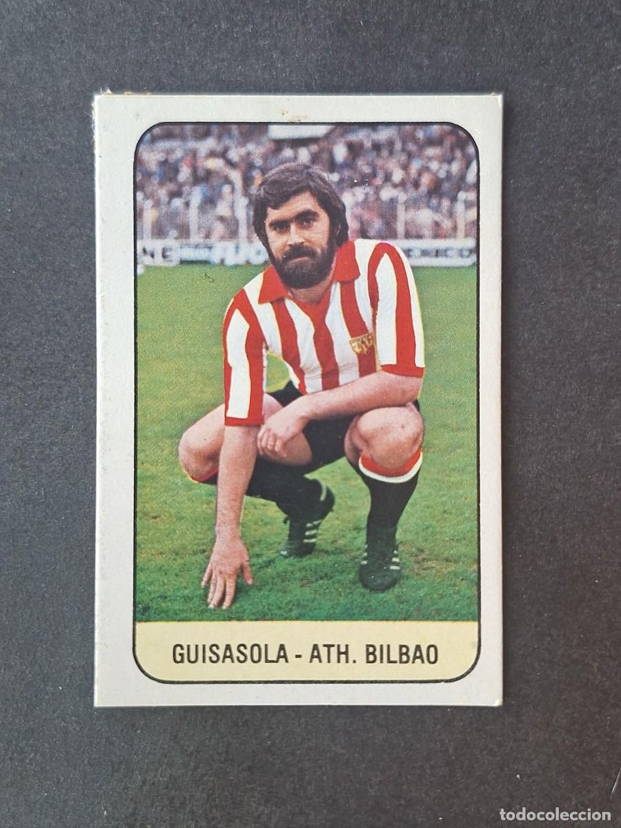 Cromos de f&uacute;tbol: L3 GUISASOLA ATHLETIC CLUB DE BILBAO LIGA ESTE 1978 1979 78 79 DESPEGADO RECUPERADO