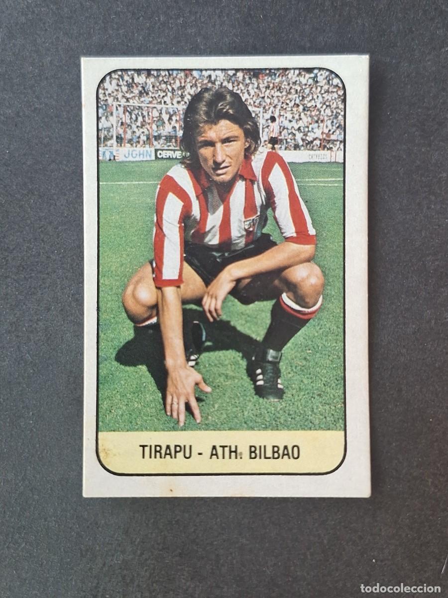 Cromos de f&uacute;tbol: L3 TIRAPU ATHLETIC CLUB DE BILBAO LIGA ESTE 1978 1979 78 79 DESPEGADO RECUPERADO