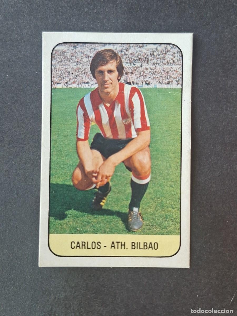 Cromos de f&uacute;tbol: L3 CARLOS ATHLETIC CLUB DE BILBAO LIGA ESTE 1978 1979 78 79 DESPEGADO RECUPERADO
