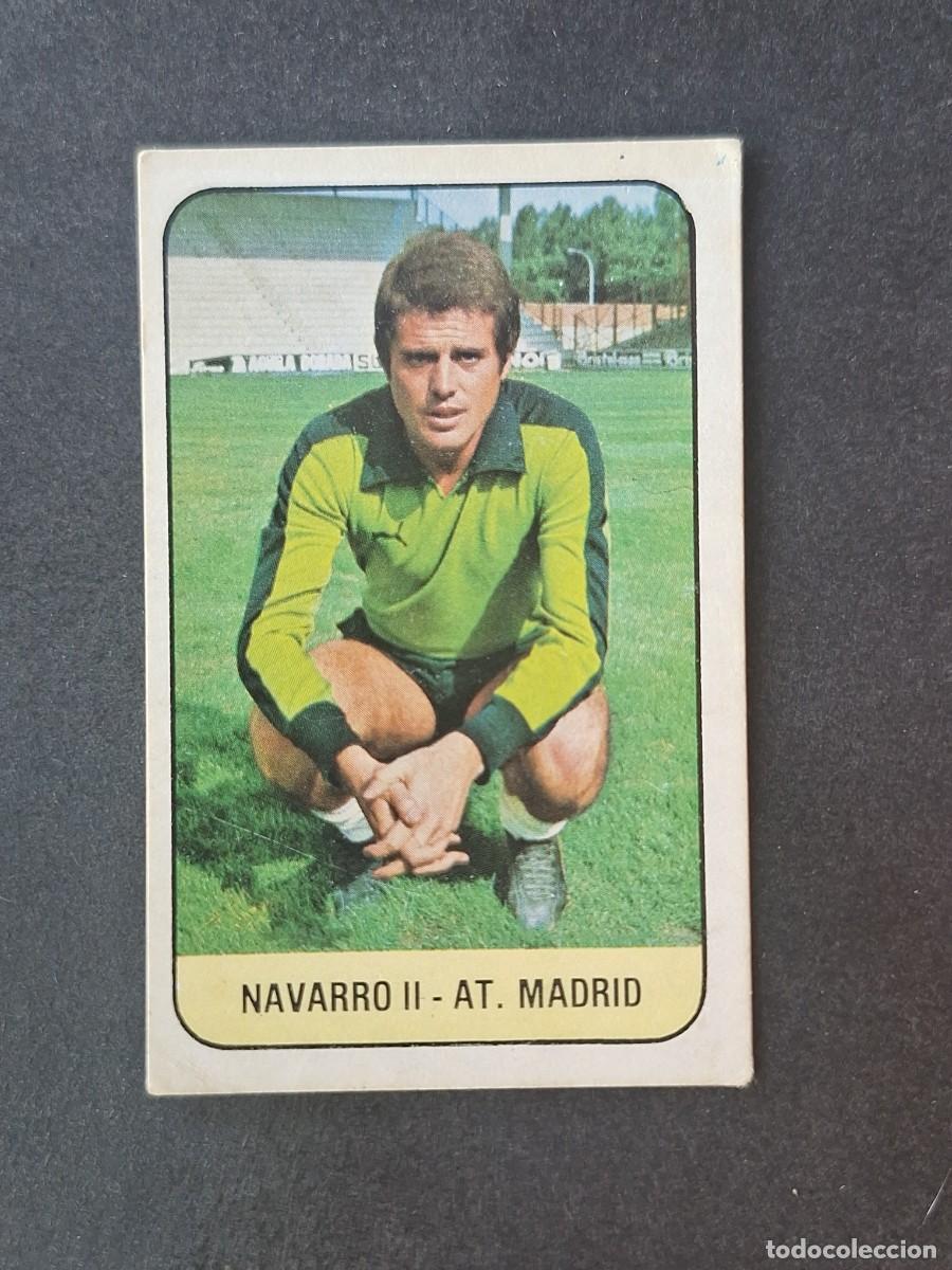 Cromos de f&uacute;tbol: L3 NAVARRO II ATLETICO DE MADRID LIGA ESTE 1978 1979 78 79 DESPEGADO RECUPERADO