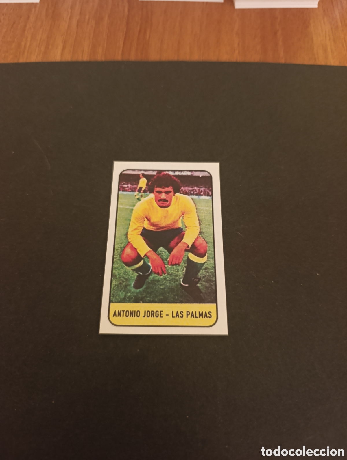 Fu&szlig;ball-Sticker: Cromo Antonio Jorge UD Las Palmas Liga Este 78 79, ampliaci&oacute;n de la colecci&oacute;n.