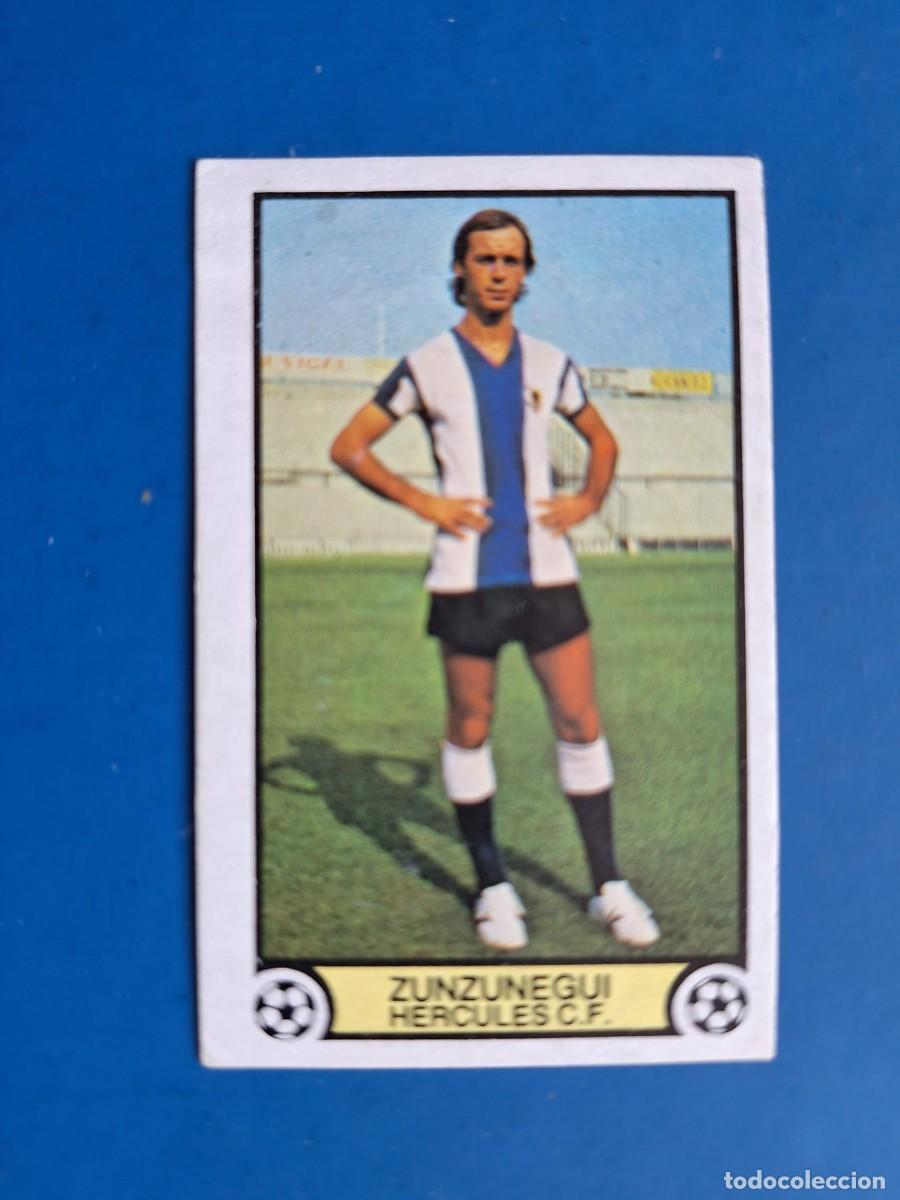 Fu&szlig;ball-Sticker: Este 79 80 1979 1980 Zunzunegui Hercules Ultimos Fichajes UF 27 Fichaje
