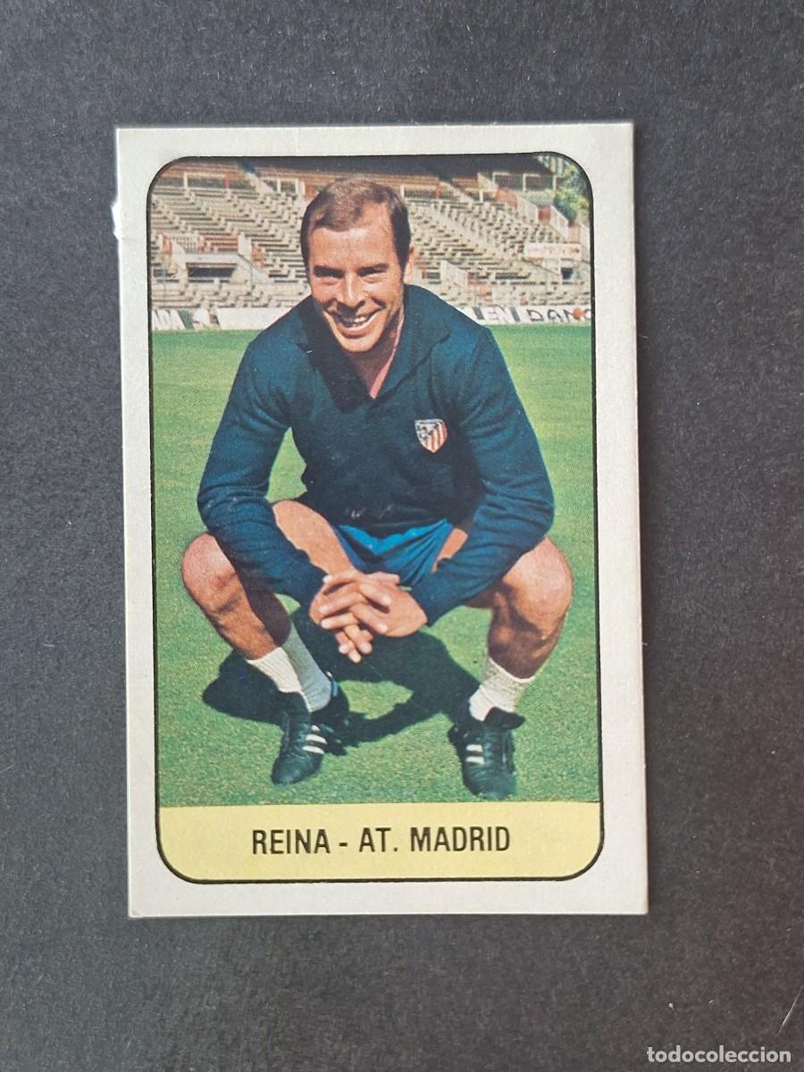 Fu&szlig;ball-Sticker: L3 REINA ATLETICO DE MADRID LIGA ESTE 1978 1979 78 79 DESPEGADO RECUPERADO