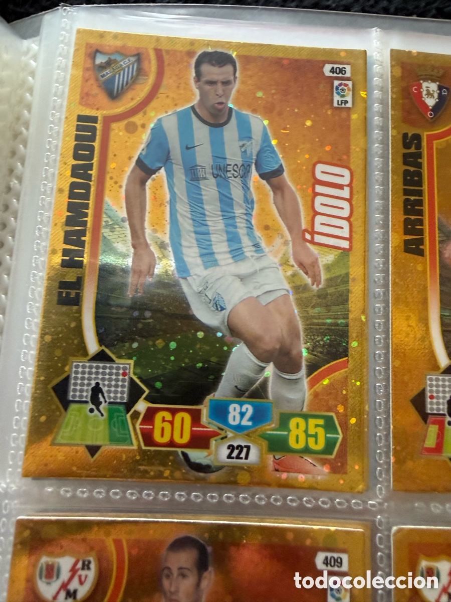 Fu&szlig;ball-Sticker: Adrenalyn XL. 2013-14. EL HAMDAOUI. &Iacute;DOLO