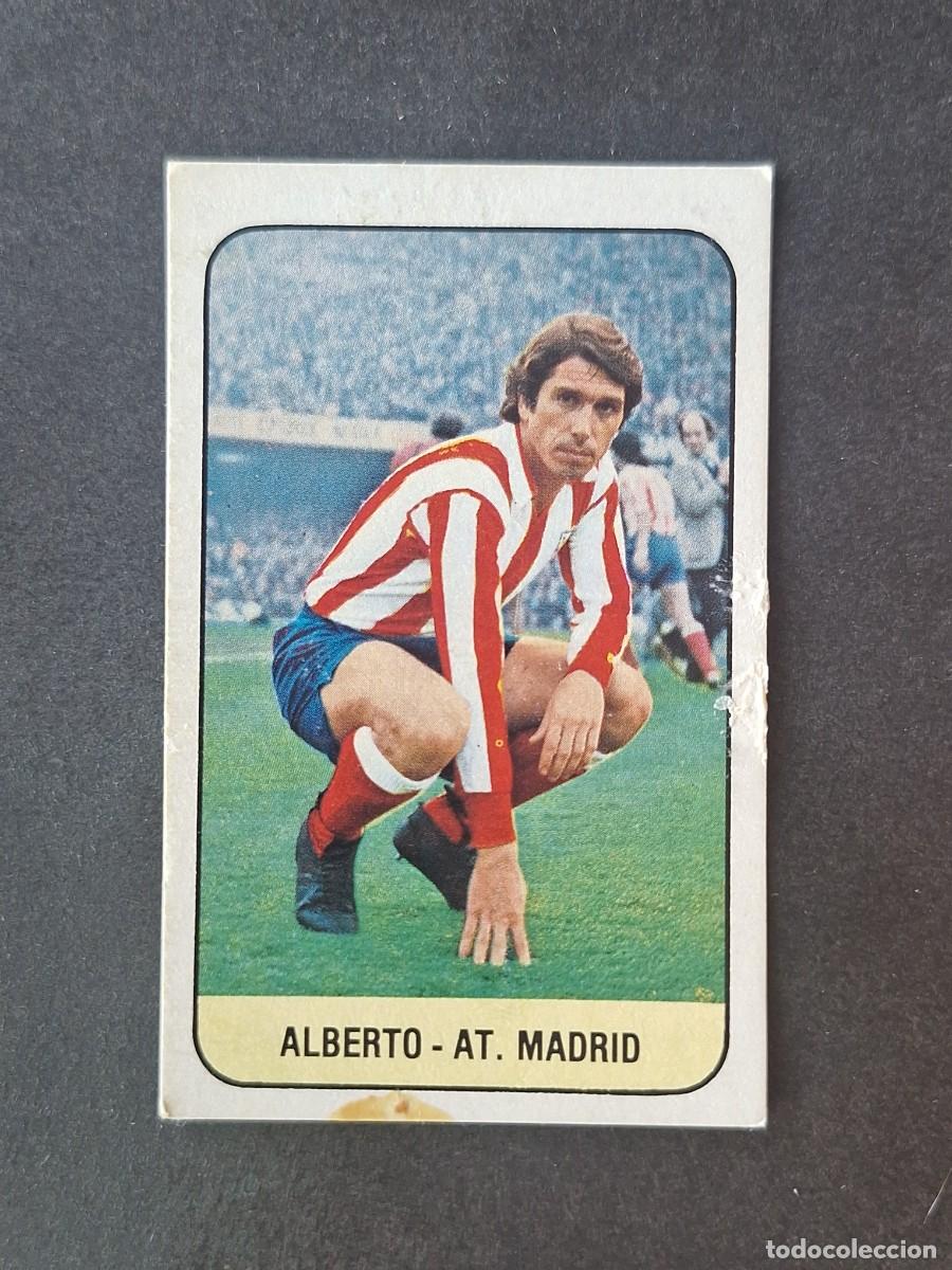 Fu&szlig;ball-Sticker: L3 ALBERTO ATLETICO DE MADRID LIGA ESTE 1978 1979 78 79 DESPEGADO RECUPERADO