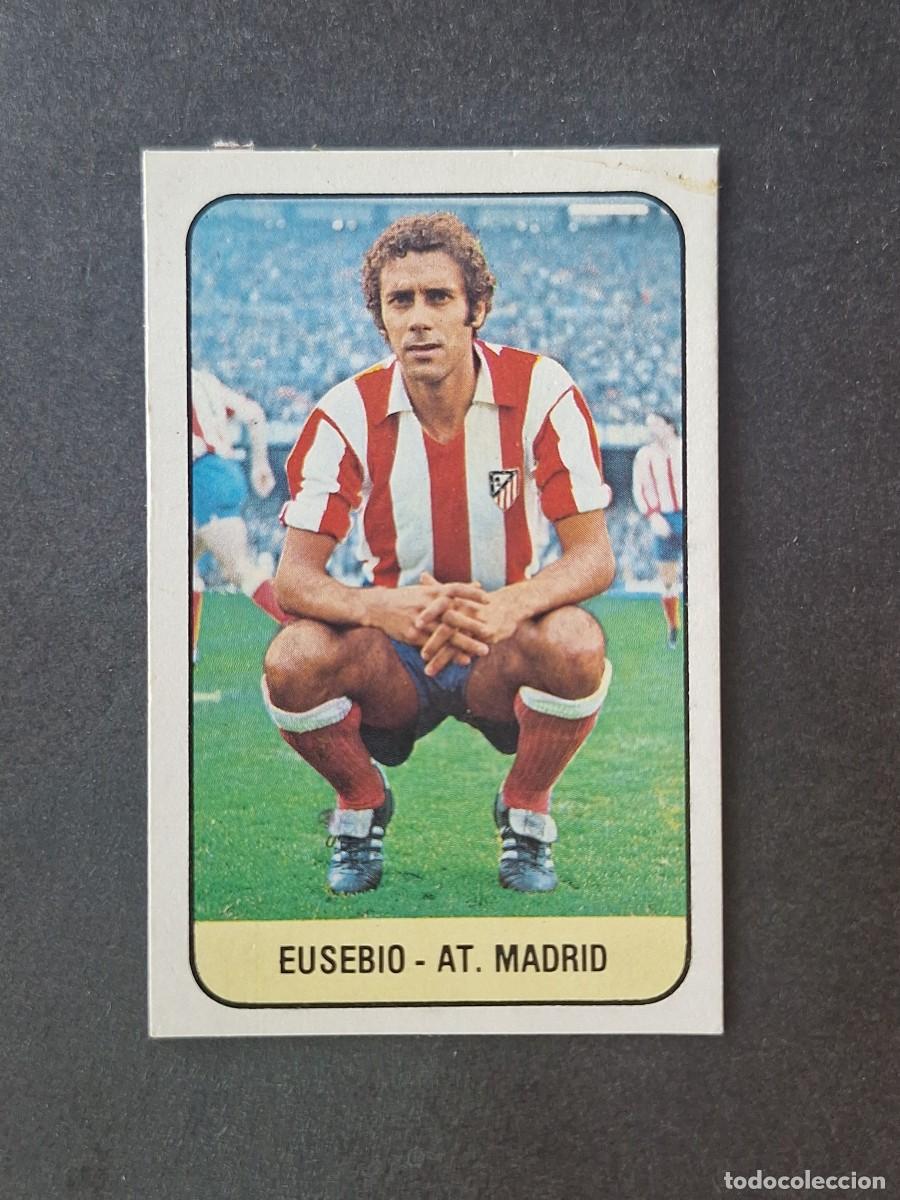 Cartes &agrave; collectionner de Football: L3 EUSEBIO ATLETICO DE MADRID LIGA ESTE 1978 1979 78 79 DESPEGADO RECUPERADO