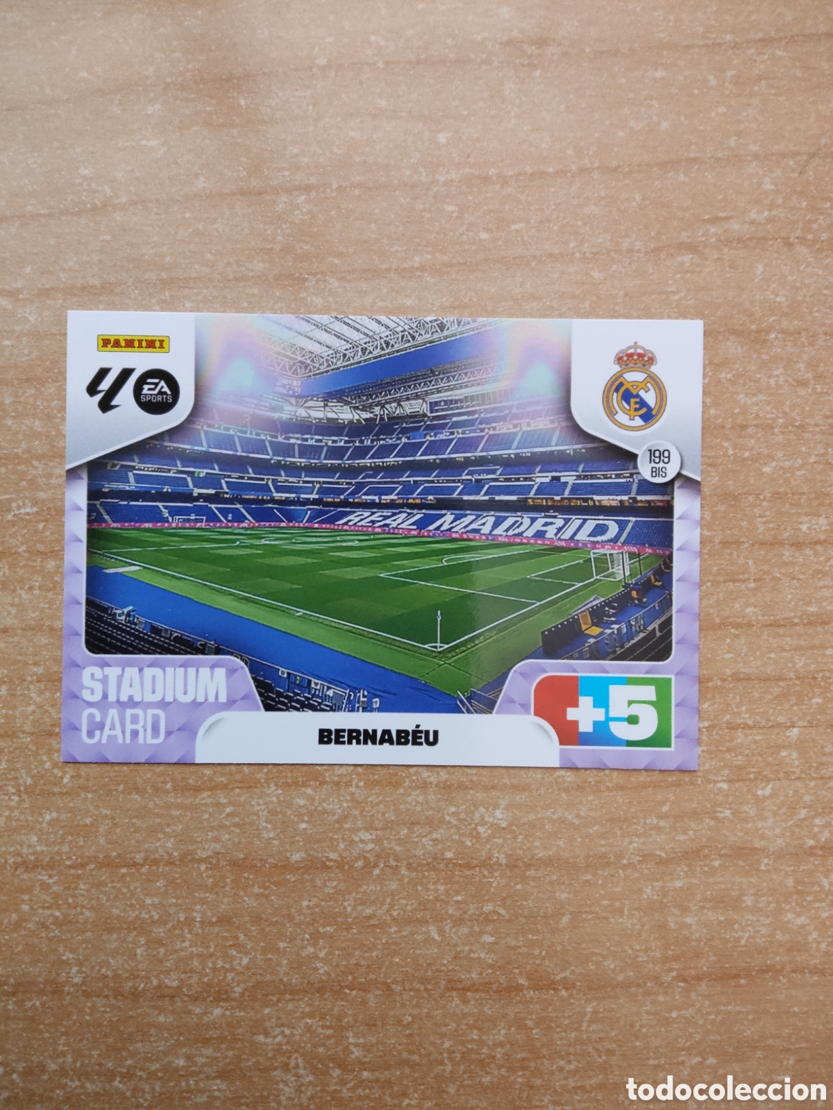 Football Stickers: 199 BIS BERNABEU REAL MADRID ADRENALYN XL LIGA 2025 2026