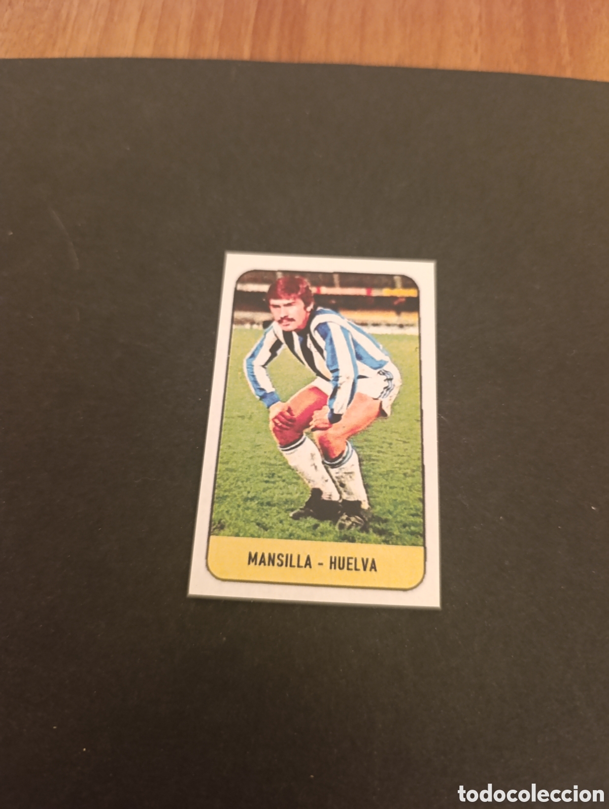 Cromos de Futebol: Cromo Mansilla Recreativo de Huelva Liga Este 78 79, ampliaci&oacute;n de la colecci&oacute;n.