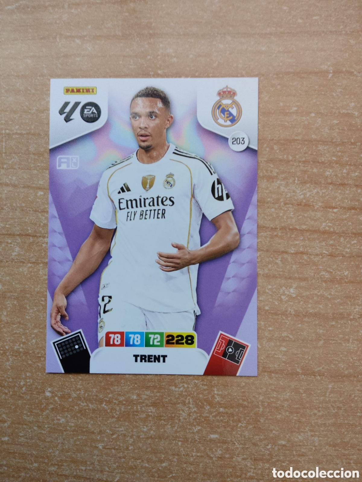 Cromos de Futebol: 203 TRENT REAL MADRID ADRENALYN XL LIGA 2025 2026