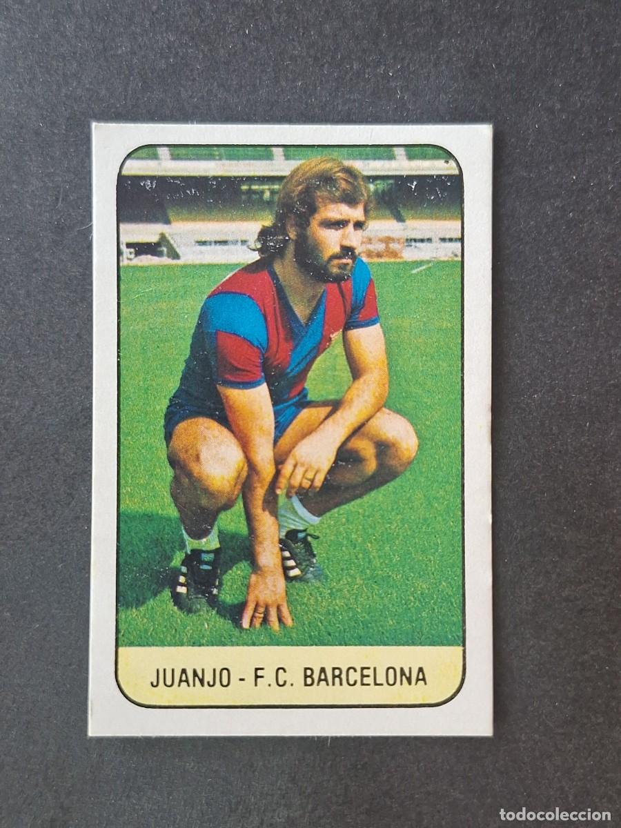 Cromos de f&uacute;tbol: L3 JUANJO F. C. BARCELONA LIGA ESTE 1978 1979 78 79 DESPEGADO RECUPERADO