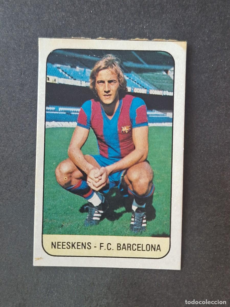 Cromos de f&uacute;tbol: L3 NEESKENS F. C. BARCELONA LIGA ESTE 1978 1979 78 79 DESPEGADO RECUPERADO