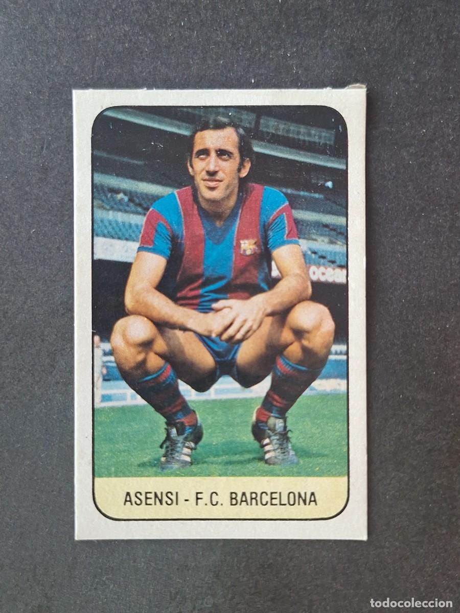 Cromos de f&uacute;tbol: L3 ASENSI F. C. BARCELONA LIGA ESTE 1978 1979 78 79 DESPEGADO RECUPERADO