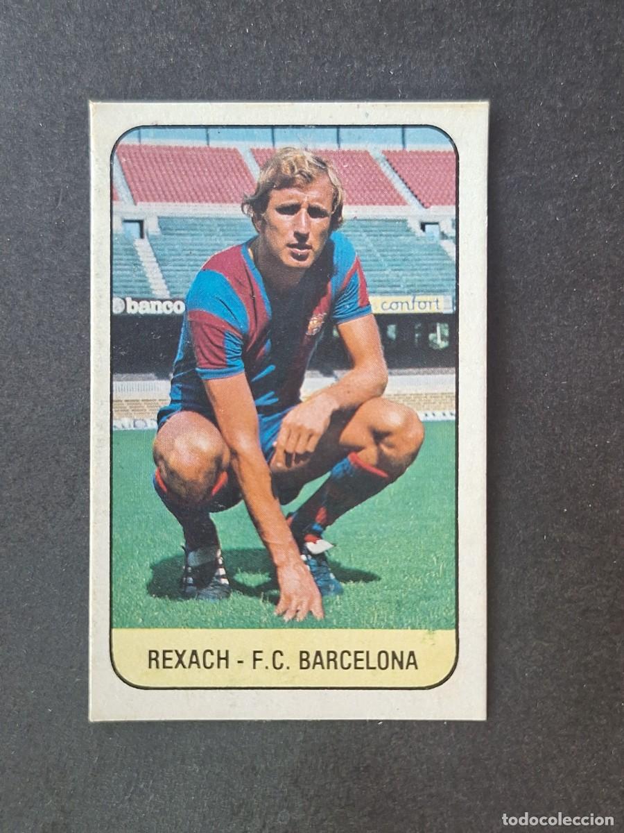 Cromos de f&uacute;tbol: L3 REXACH F. C. BARCELONA LIGA ESTE 1978 1979 78 79 DESPEGADO RECUPERADO