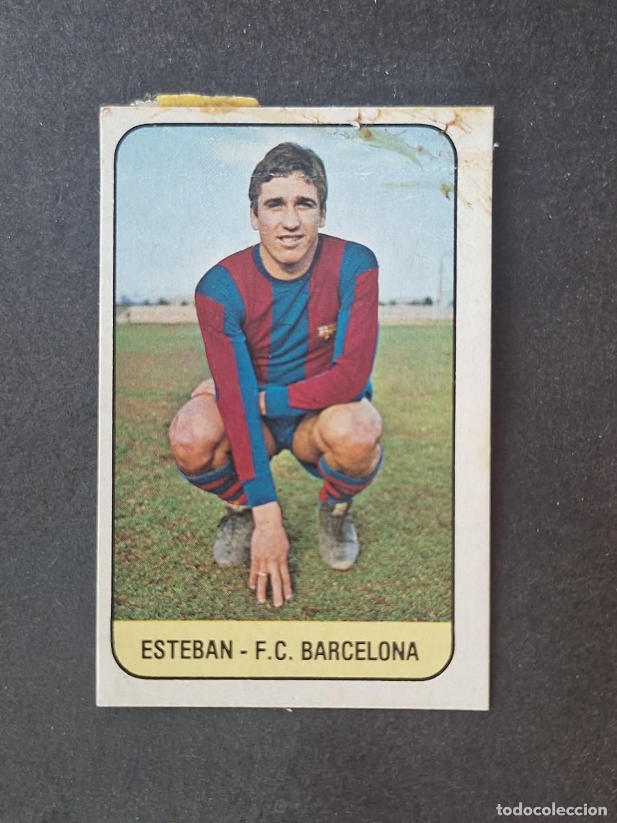 Cromos de f&uacute;tbol: L3 ESTEBAN F. C. BARCELONA LIGA ESTE 1978 1979 78 79 DESPEGADO RECUPERADO
