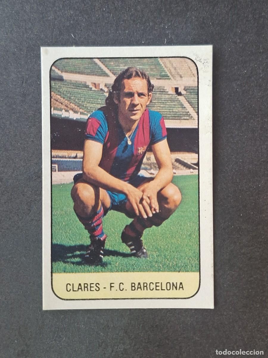 Cromos de f&uacute;tbol: L3 CLARES F. C. BARCELONA LIGA ESTE 1978 1979 78 79 DESPEGADO RECUPERADO