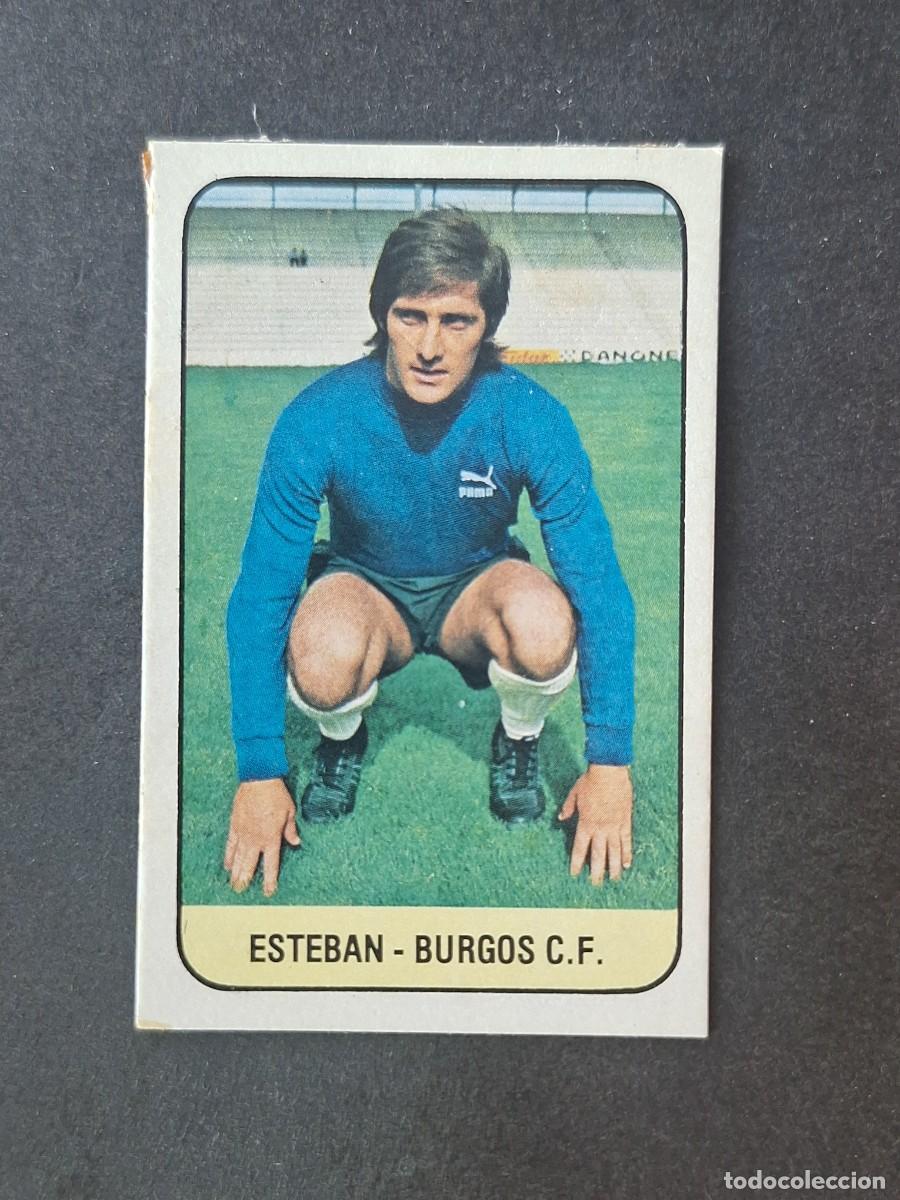 Cromos de f&uacute;tbol: L3 ESTEBAN BURGOS C. F. LIGA ESTE 1978 1979 78 79 DESPEGADO RECUPERADO