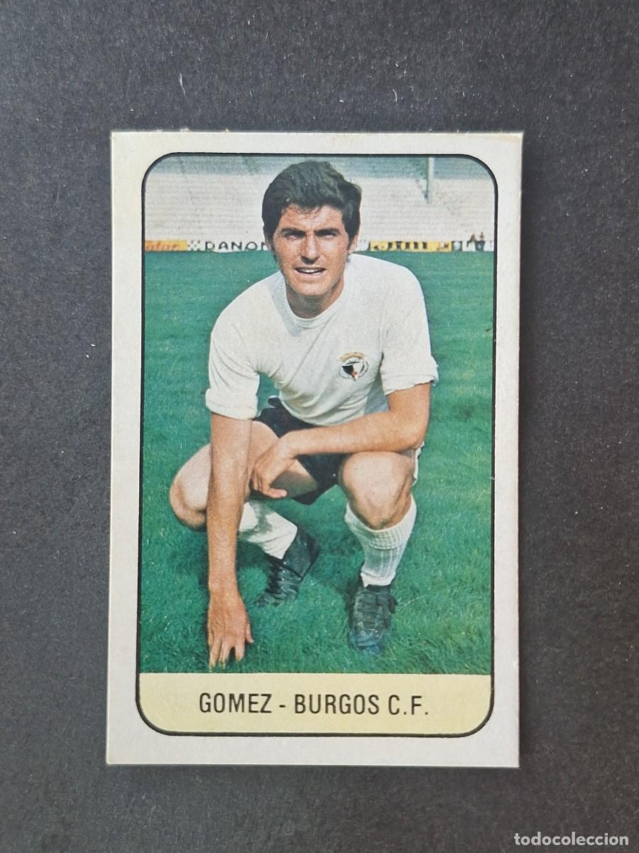 Cromos de f&uacute;tbol: L3 GOMEZ BURGOS C. F. LIGA ESTE 1978 1979 78 79 DESPEGADO RECUPERADO
