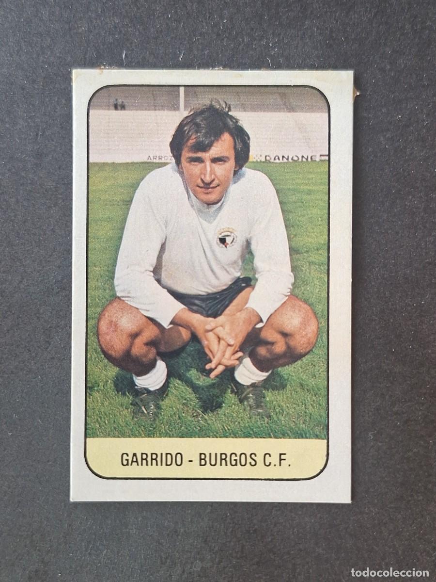 Cromos de f&uacute;tbol: L3 GARRIDO BURGOS C. F. LIGA ESTE 1978 1979 78 79 DESPEGADO RECUPERADO