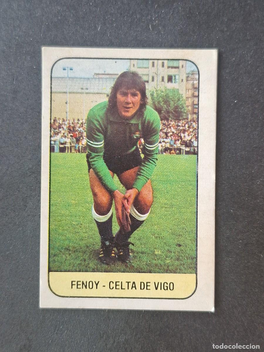 Cromos de f&uacute;tbol: L3 FENOY CELTA DE VIGO LIGA ESTE 1978 1979 78 79 DESPEGADO RECUPERADO