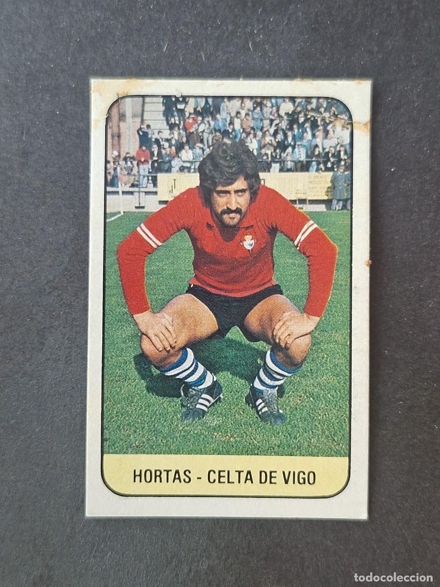 Cromos de f&uacute;tbol: L3 HORTAS CELTA DE VIGO LIGA ESTE 1978 1979 78 79 DESPEGADO RECUPERADO