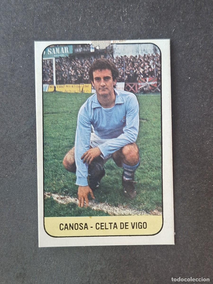 Cromos de f&uacute;tbol: L3 CANOSA CELTA DE VIGO LIGA ESTE 1978 1979 78 79 DESPEGADO RECUPERADO