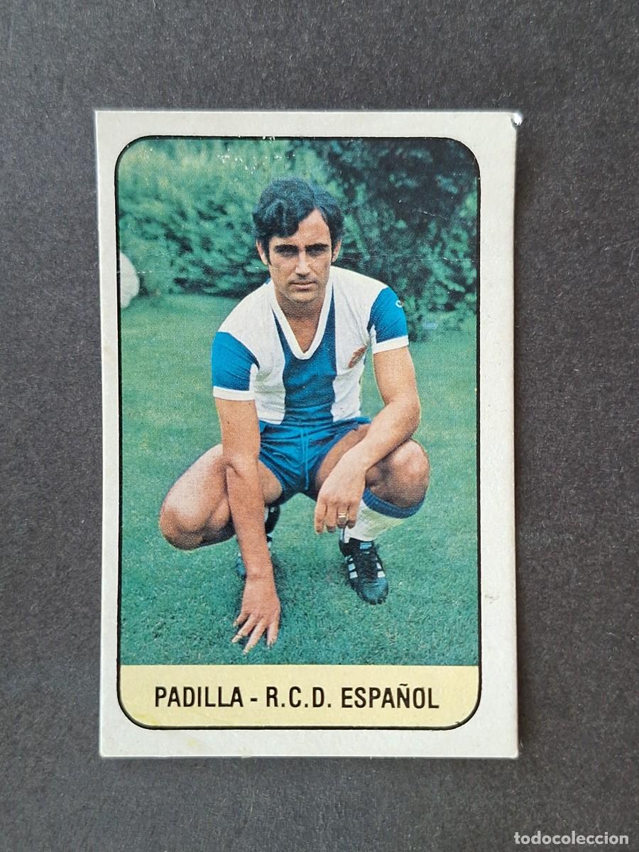 Cromos de f&uacute;tbol: L3 PADILLA R. C. D. ESPA&Ntilde;OL LIGA ESTE 1978 1979 78 79 DESPEGADO RECUPERADO